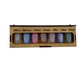 Kit 7 uno de Plastico 5ml